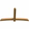 Ekena Millwork Bellingham Rough Sawn Timber Gable Bracket, Western Red Cedar, 84"W x 49"H x 4"D x 6"F, 14/12 Pitch GBW084X49X0406BEL00RWR - alternate 3